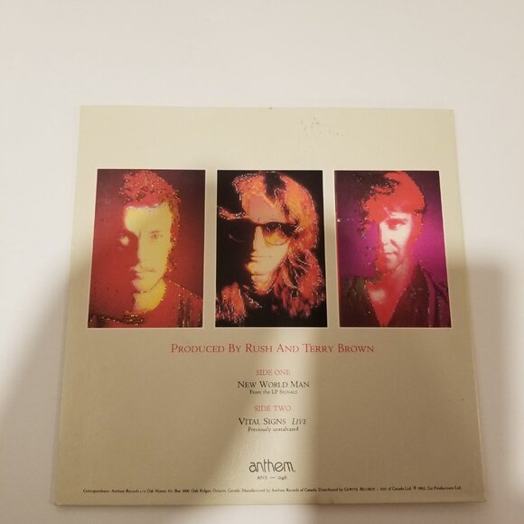 Rush - Signals - LP Vinyl Record - Includes "Bonus" Promo 45 Single Record - Picture 9 of 10